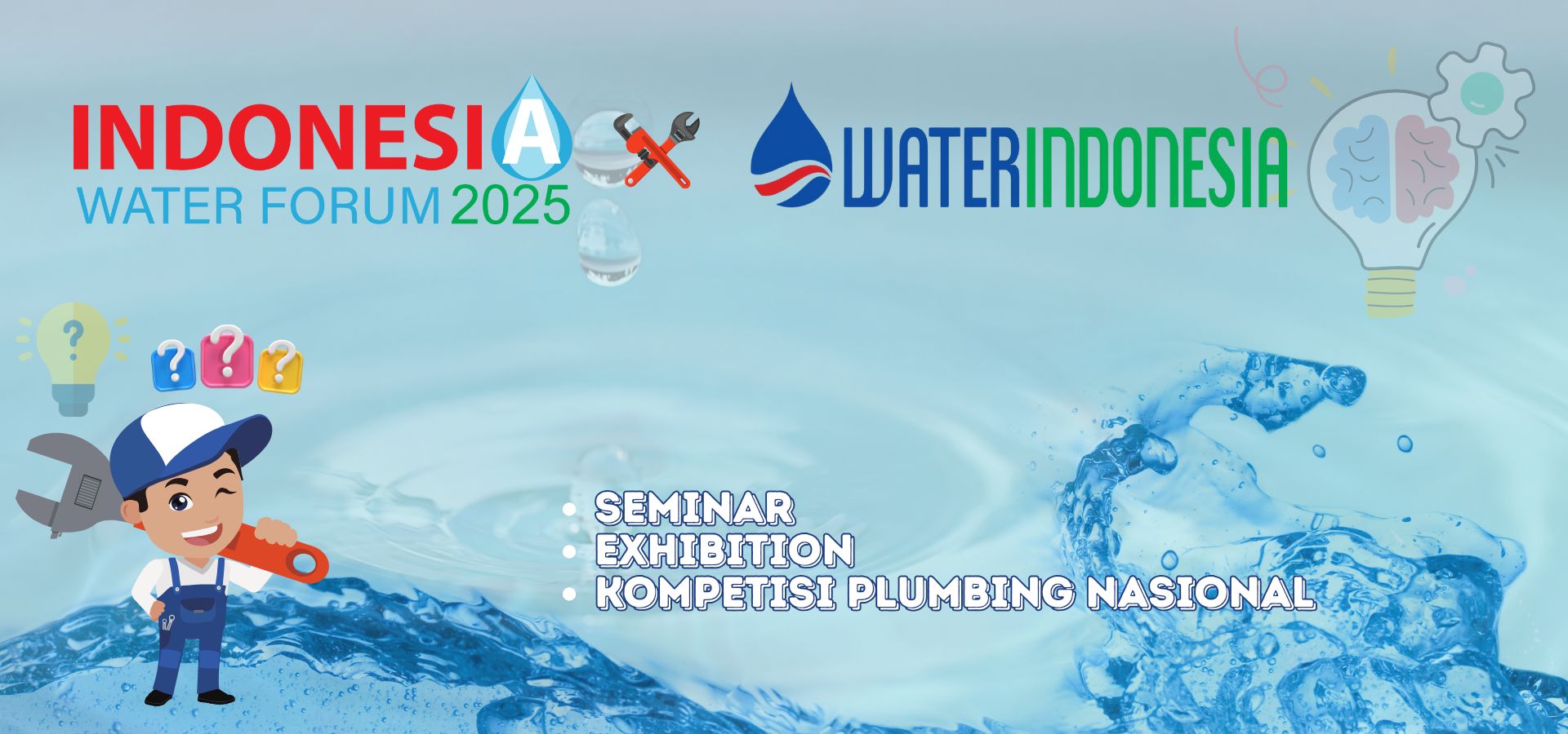 Registrasi Indonesia Water Forum 2025